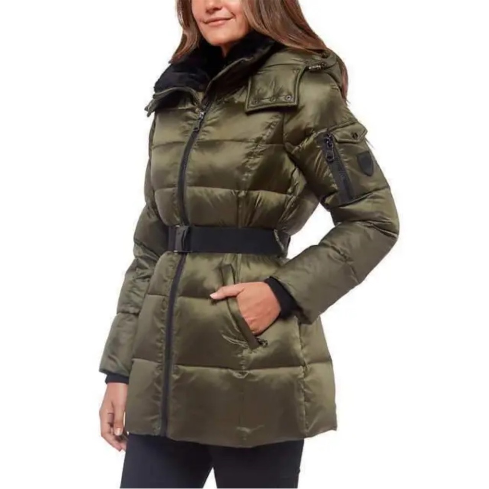 Two By Vince Camuto Womens
Belted Jacket